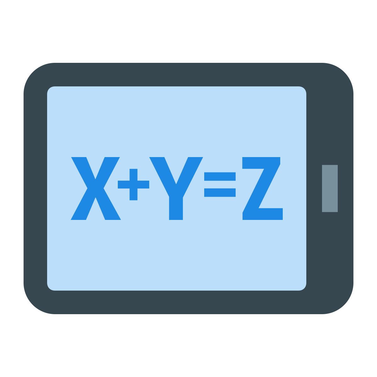 color style formula on tablet icon