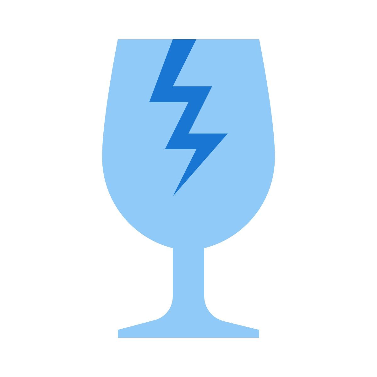 color style zerbrechlich icon