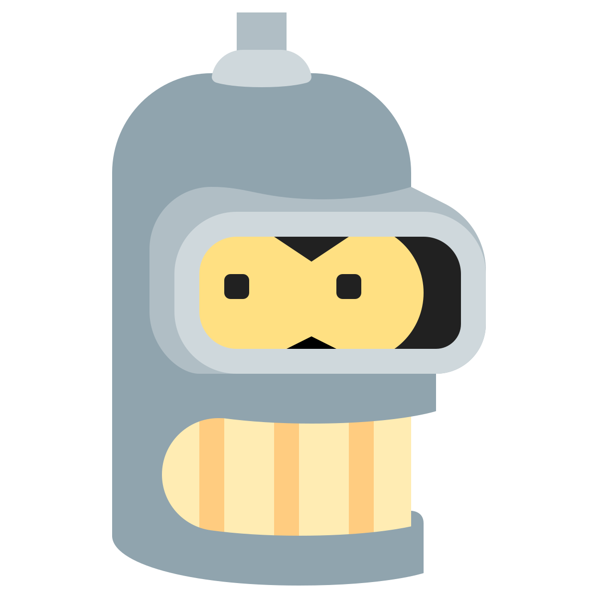 color style futurama bender  v2 icon