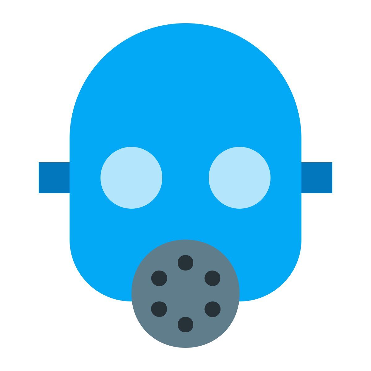color style gasmaske icon