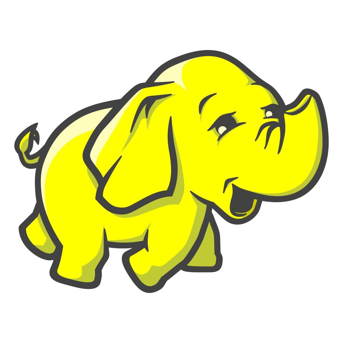 color style hadoop distributed file system icon