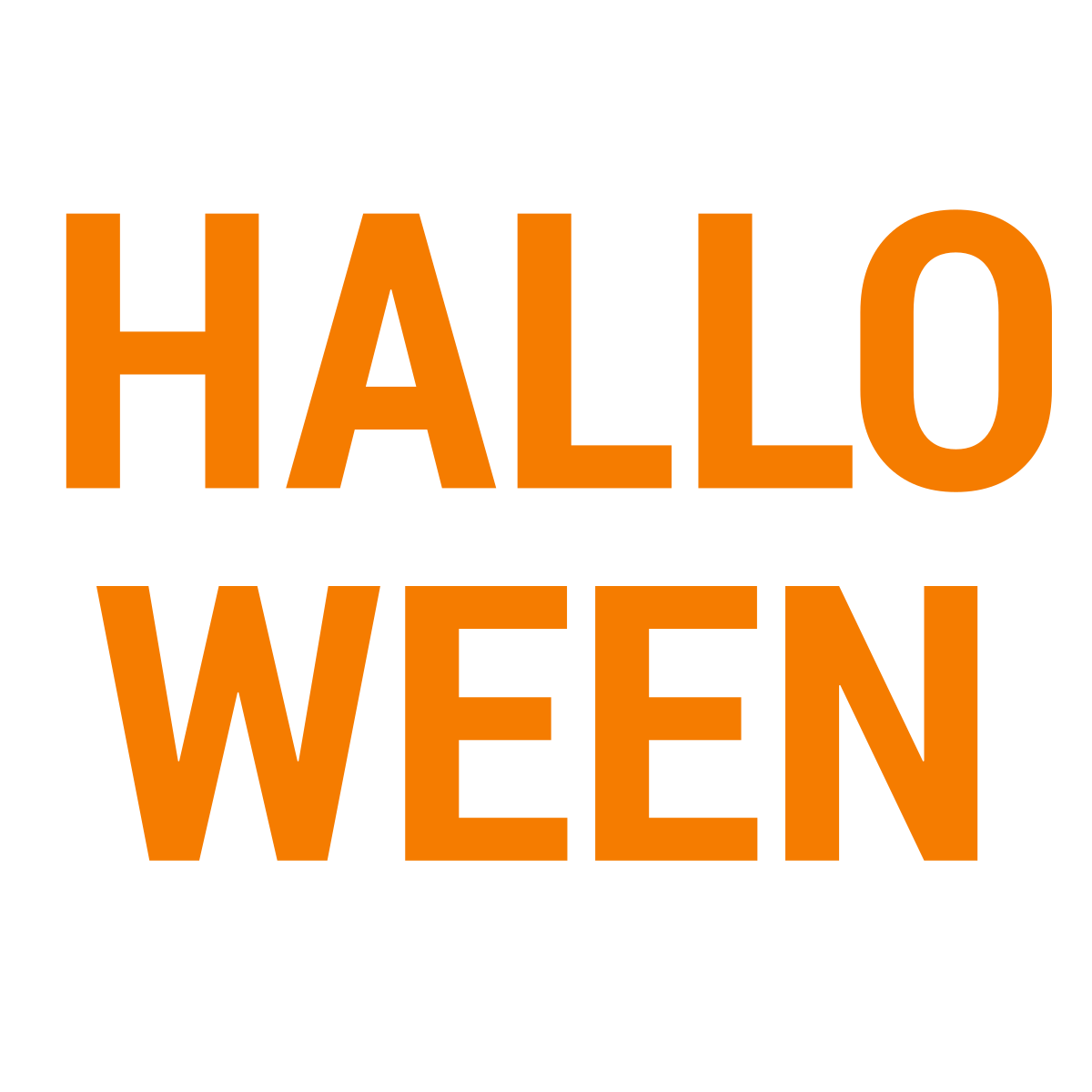 color style halloween icon
