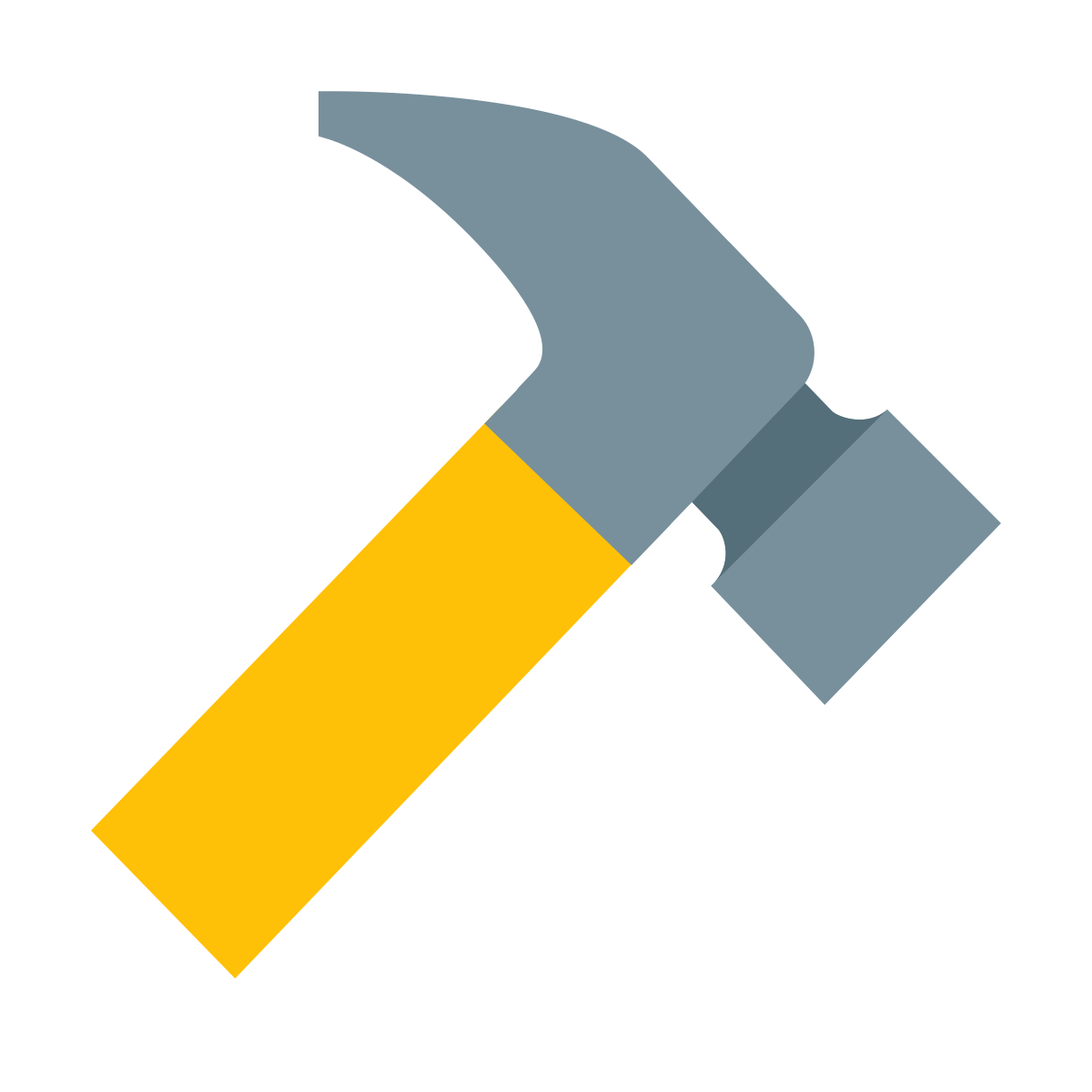 color style hammer icon