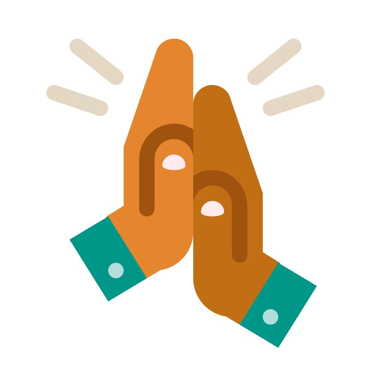 color style high five skin type 4 icon