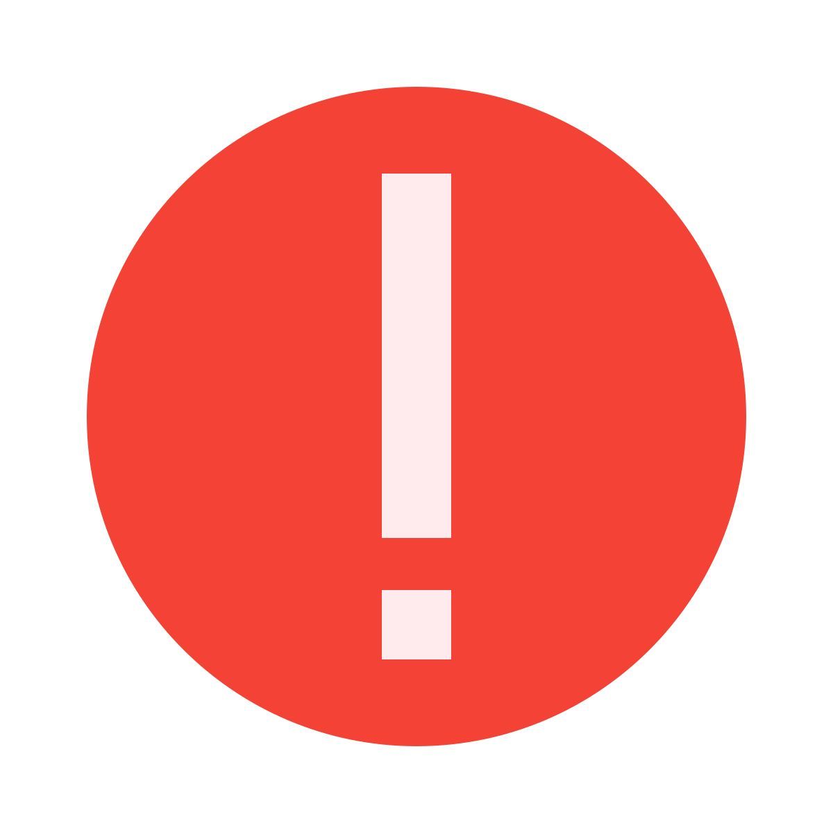 color style 높은 중요성 icon