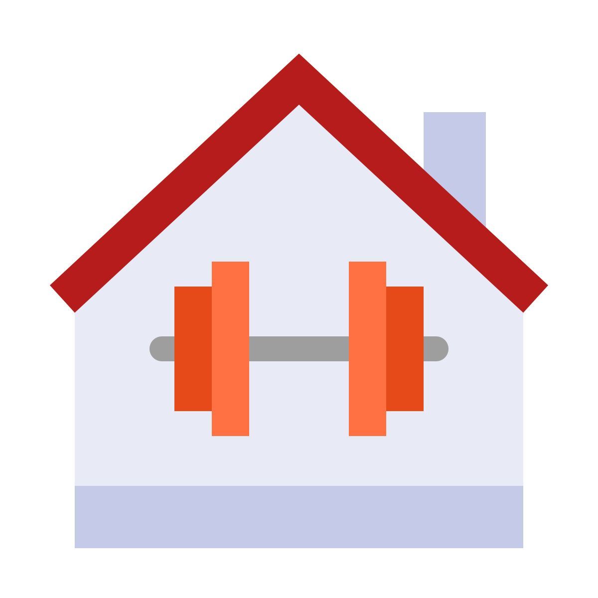 color style 재택 운동 icon