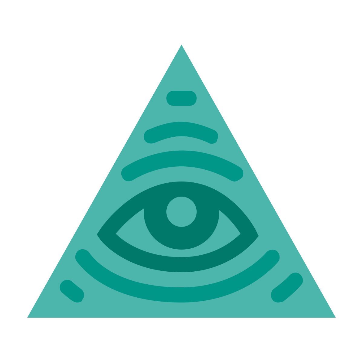 color style piramide icon