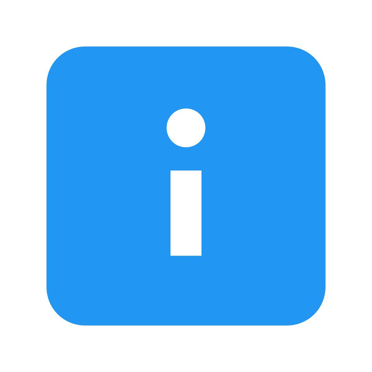 color style info squared icon