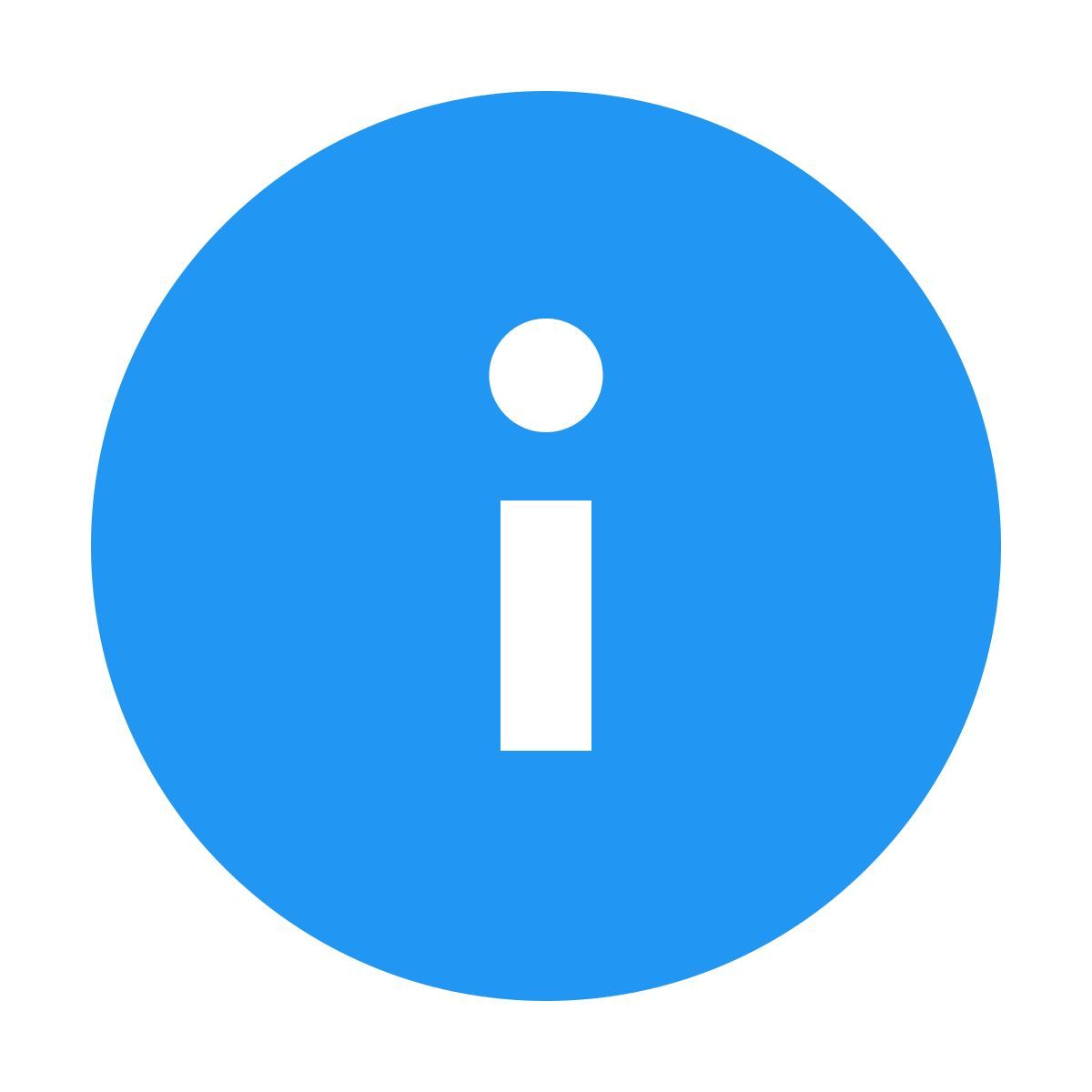 color style info icon