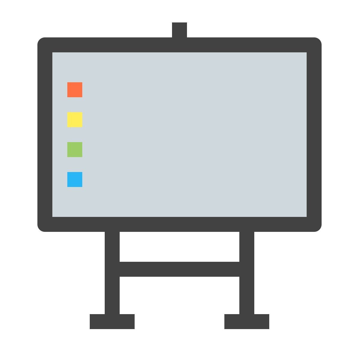 color style tablero interactivo icon