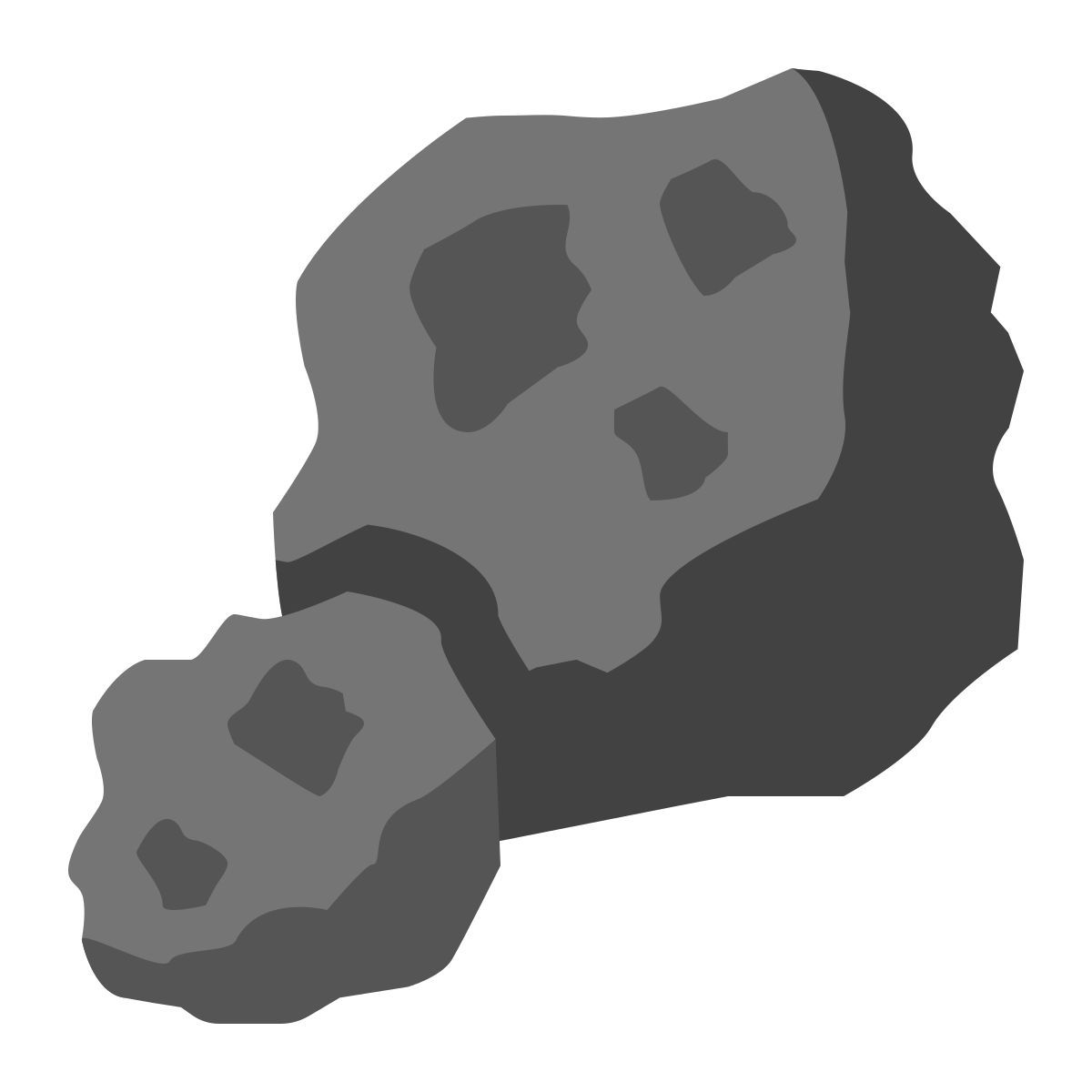 color style iron ore icon