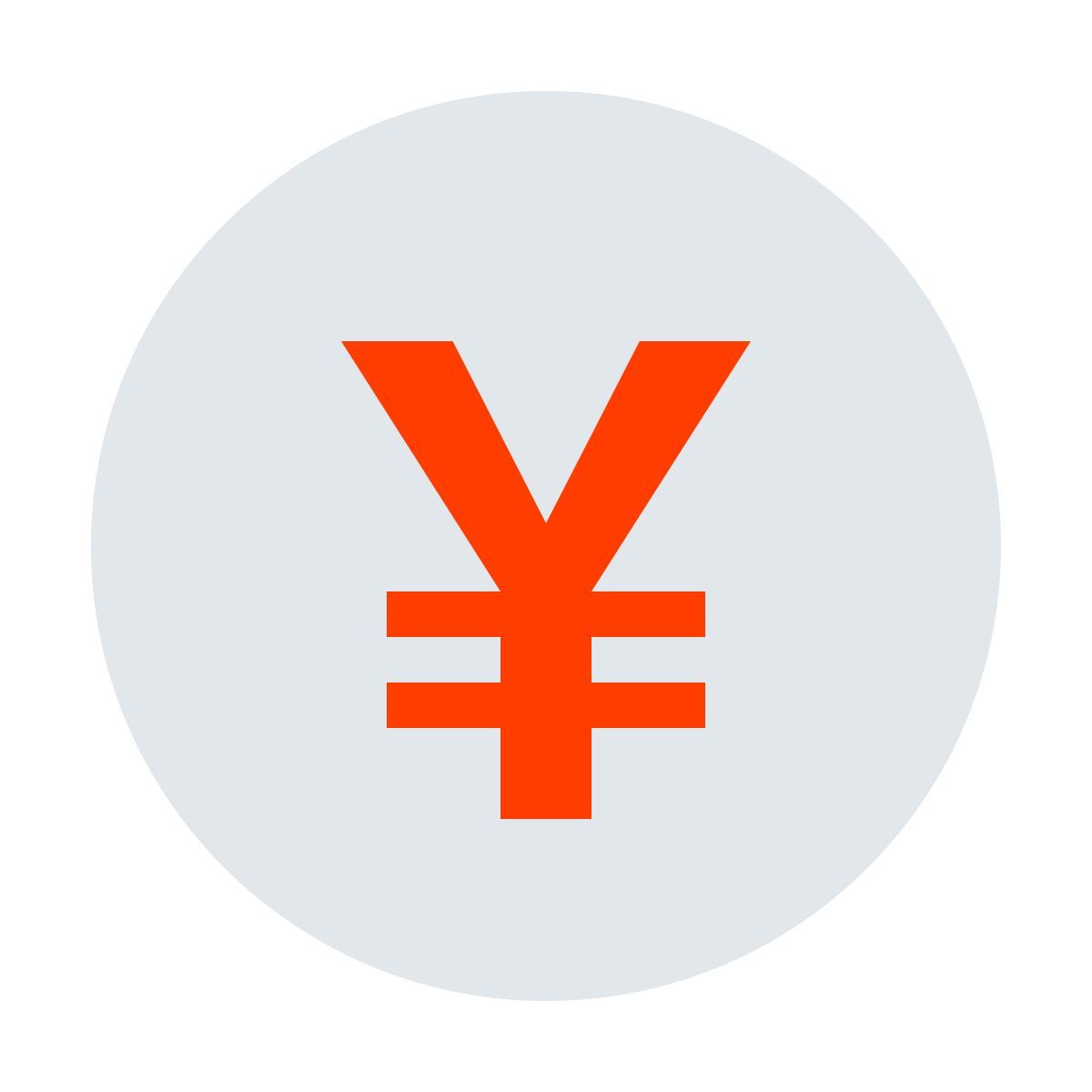 color style yen icon