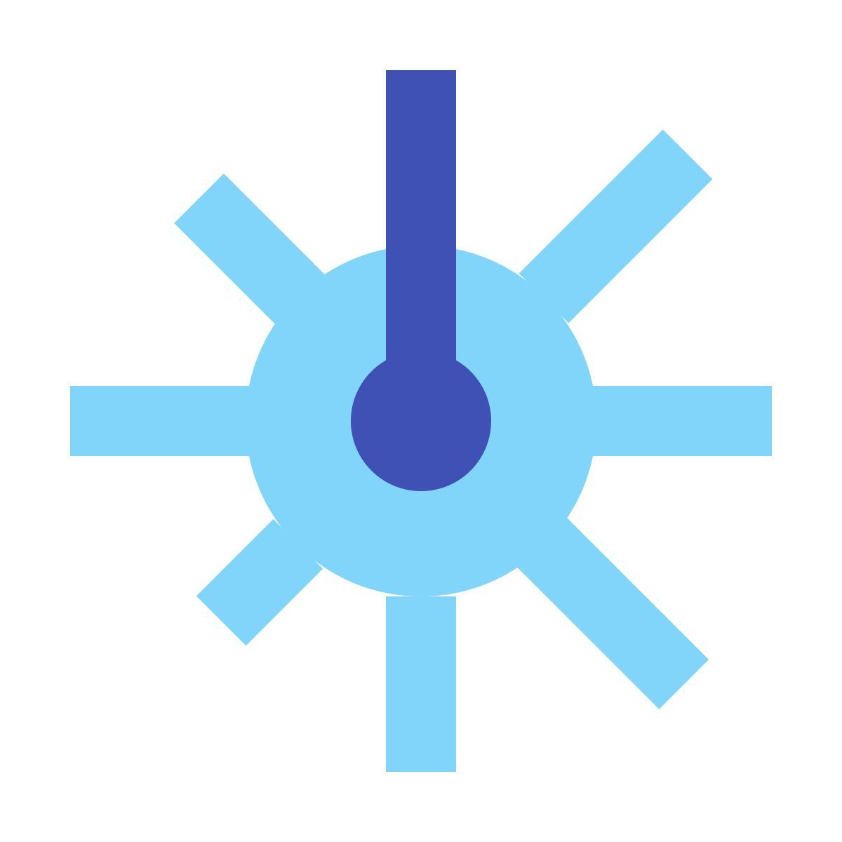 color style rayo láser icon