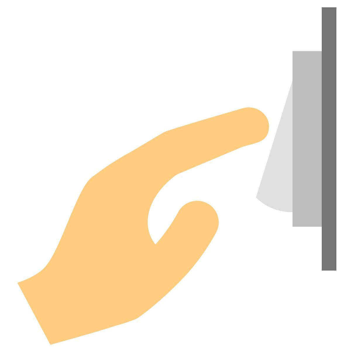 color style light switch icon