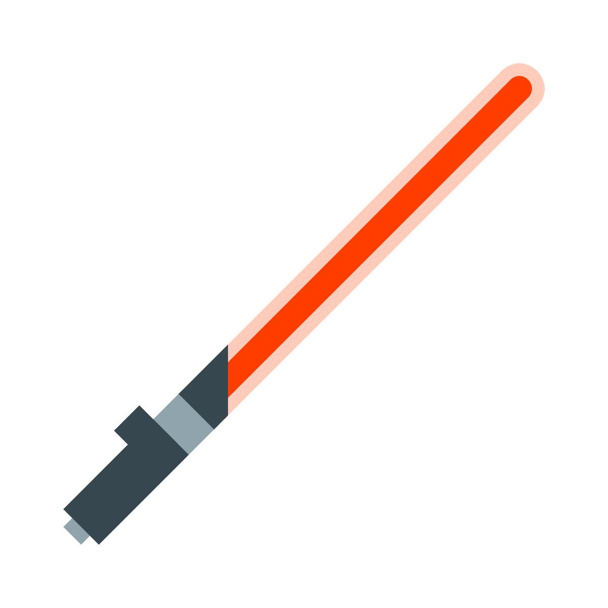 color style lightsaber icon