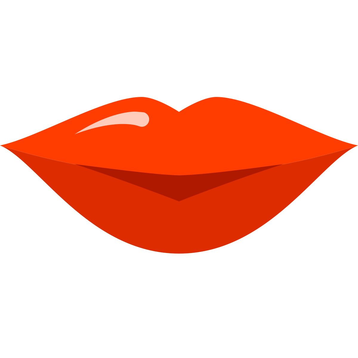 color style lips  v2 icon