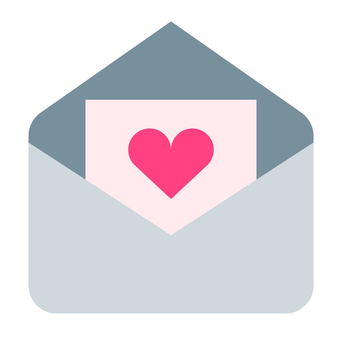 color style 연애 편지 icon