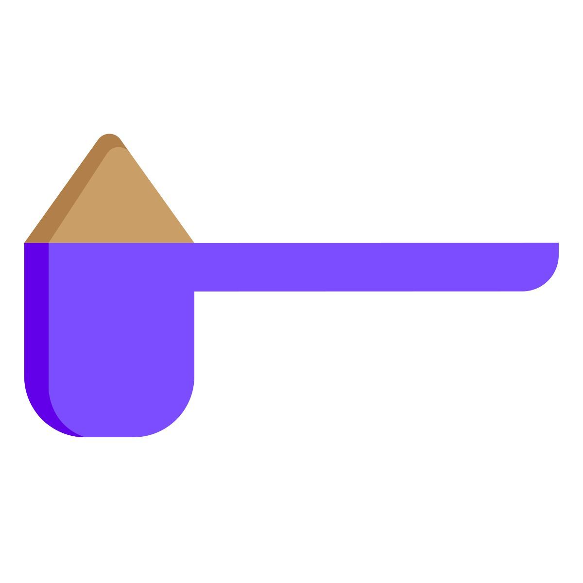 color style measuring spoon icon