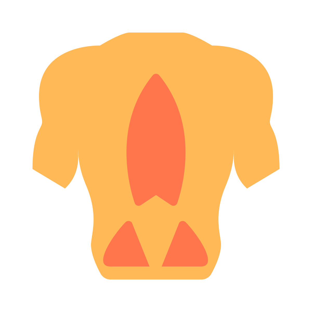 color style middle back  v2 icon
