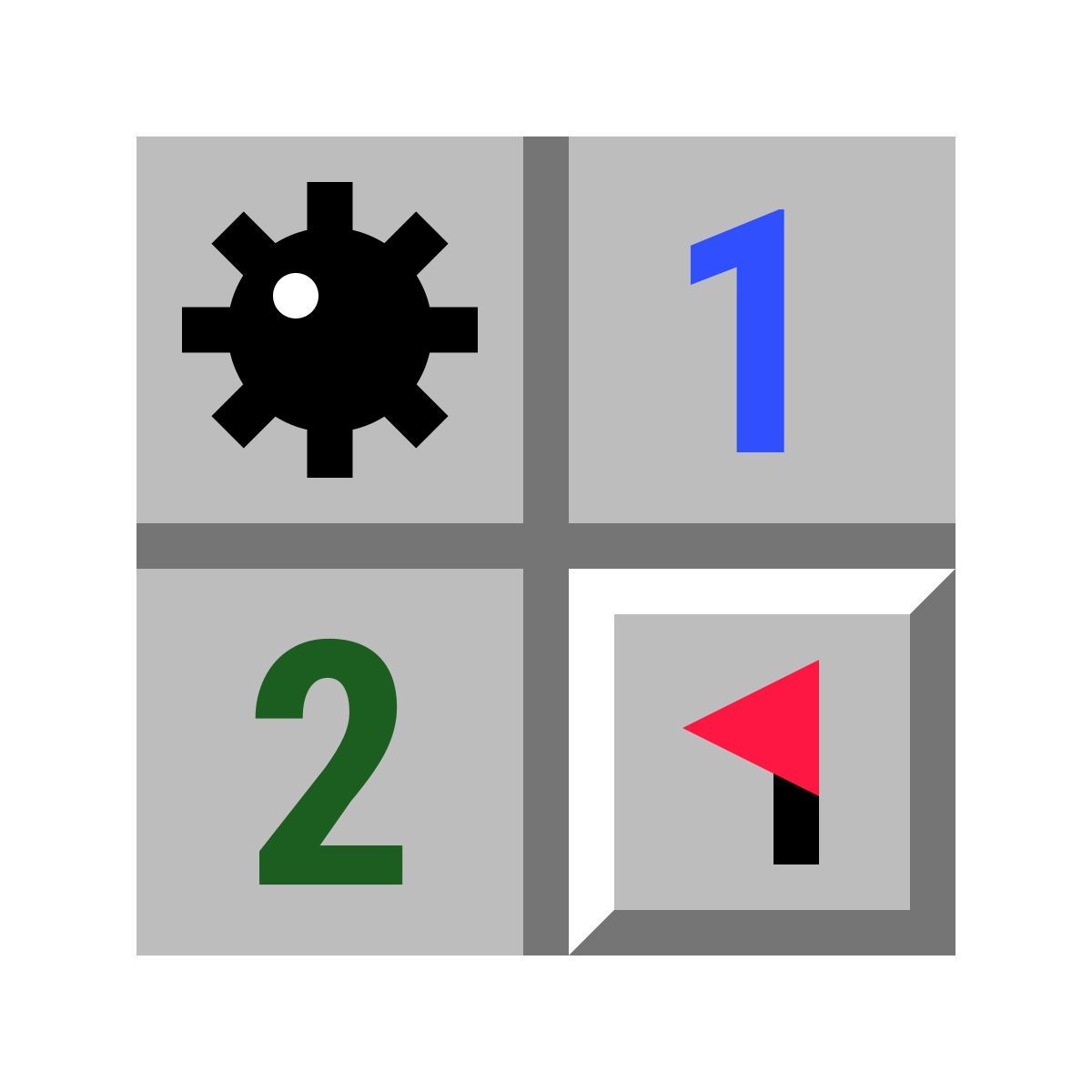 color style caça minas icon