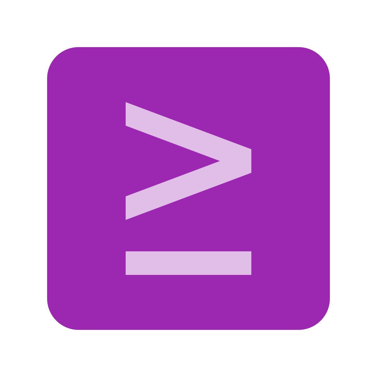 color style größer gleich 2 icon