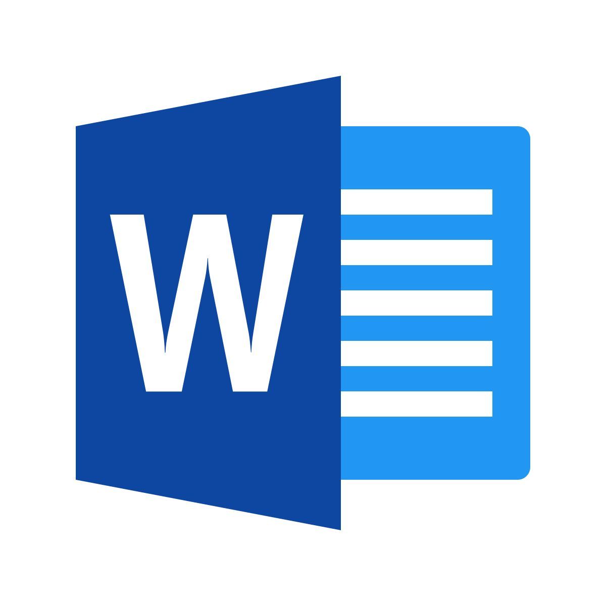color style microsoft word icon