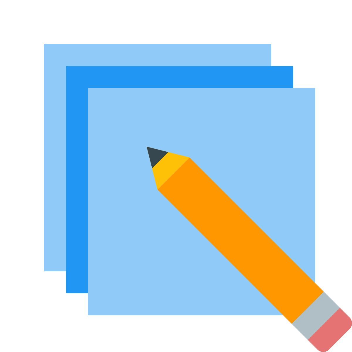 color style 멀티 편집 icon