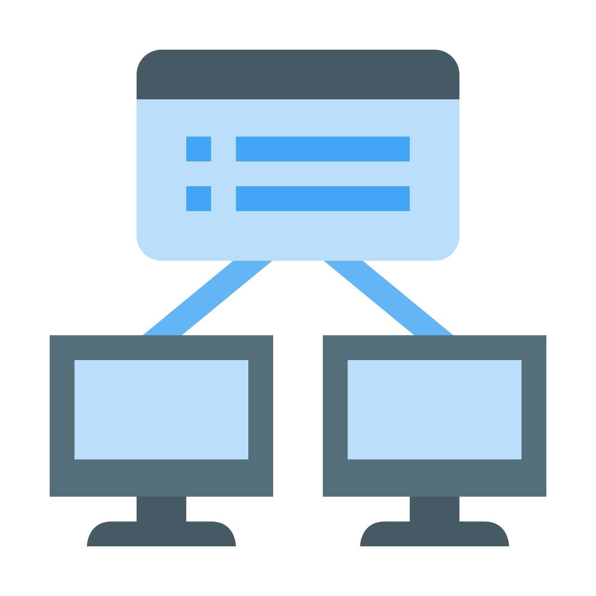 color style 네트워킹 관리자 icon