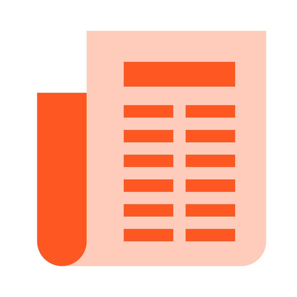 color style 뉴스 icon