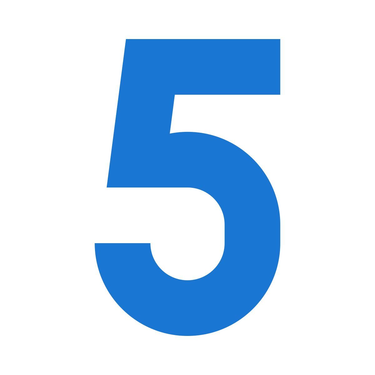 color style numero 5 icon