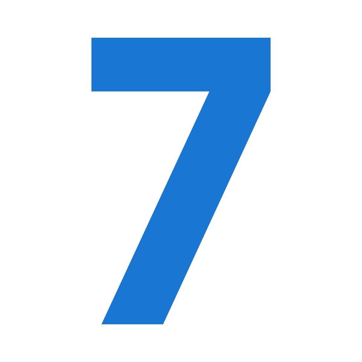 color style numero 7 icon