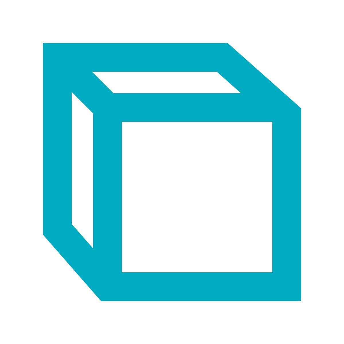 color style 3d 큐브 icon