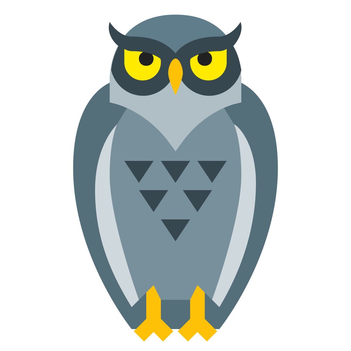 color style 猫头鹰 icon