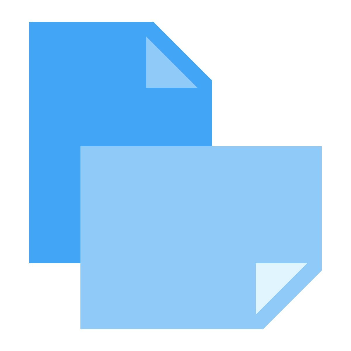 color style page orientation icon