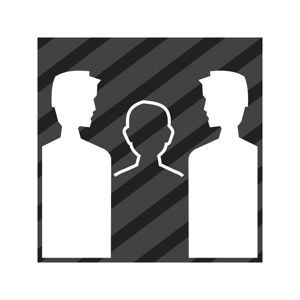 color style ir discriminación icon