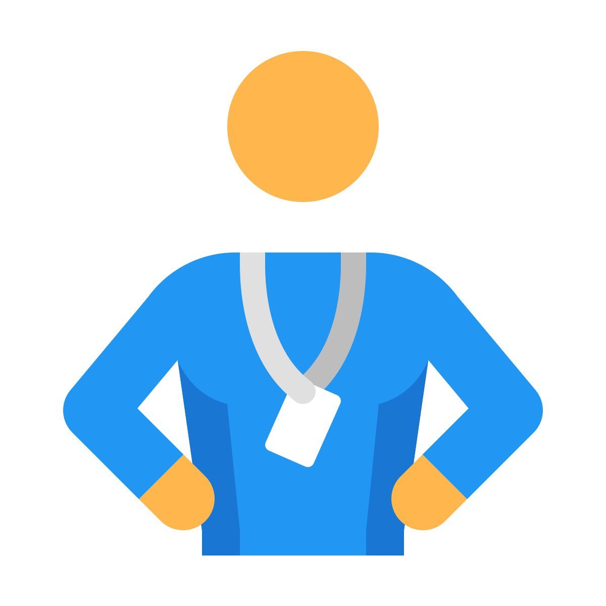 color style personal trainer icon