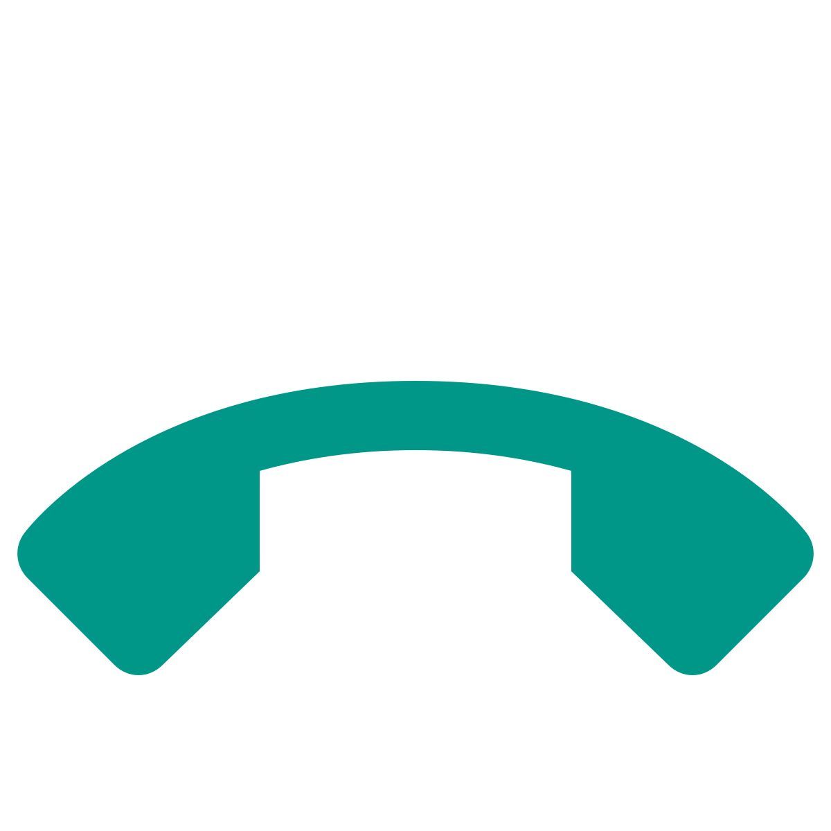 color style phone ringing icon