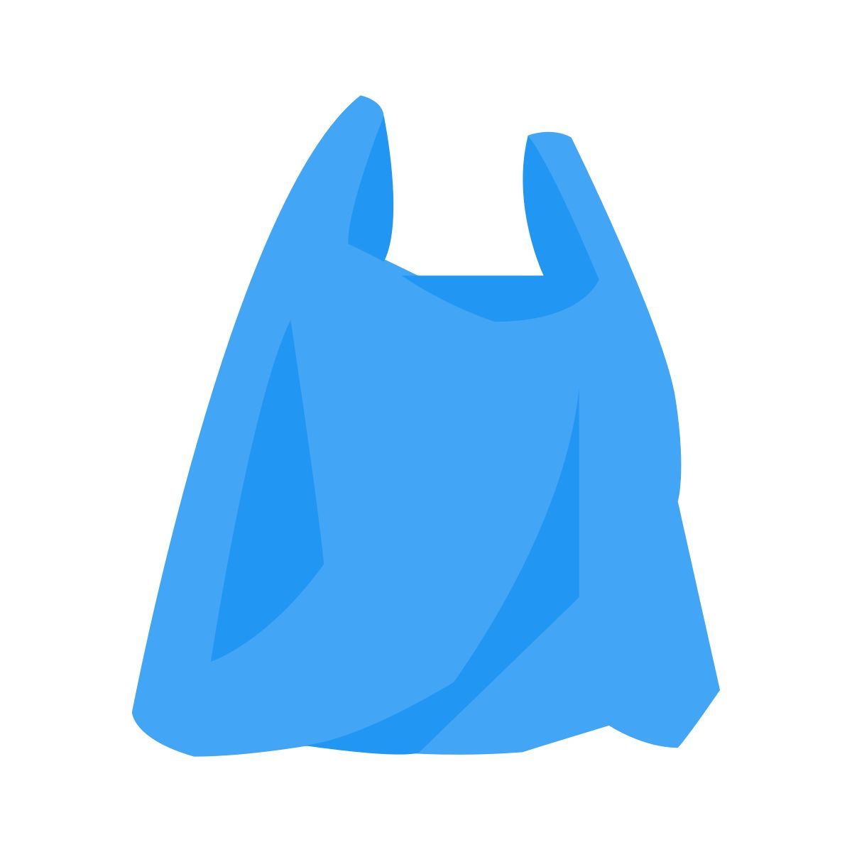 color style 비닐 봉투 icon