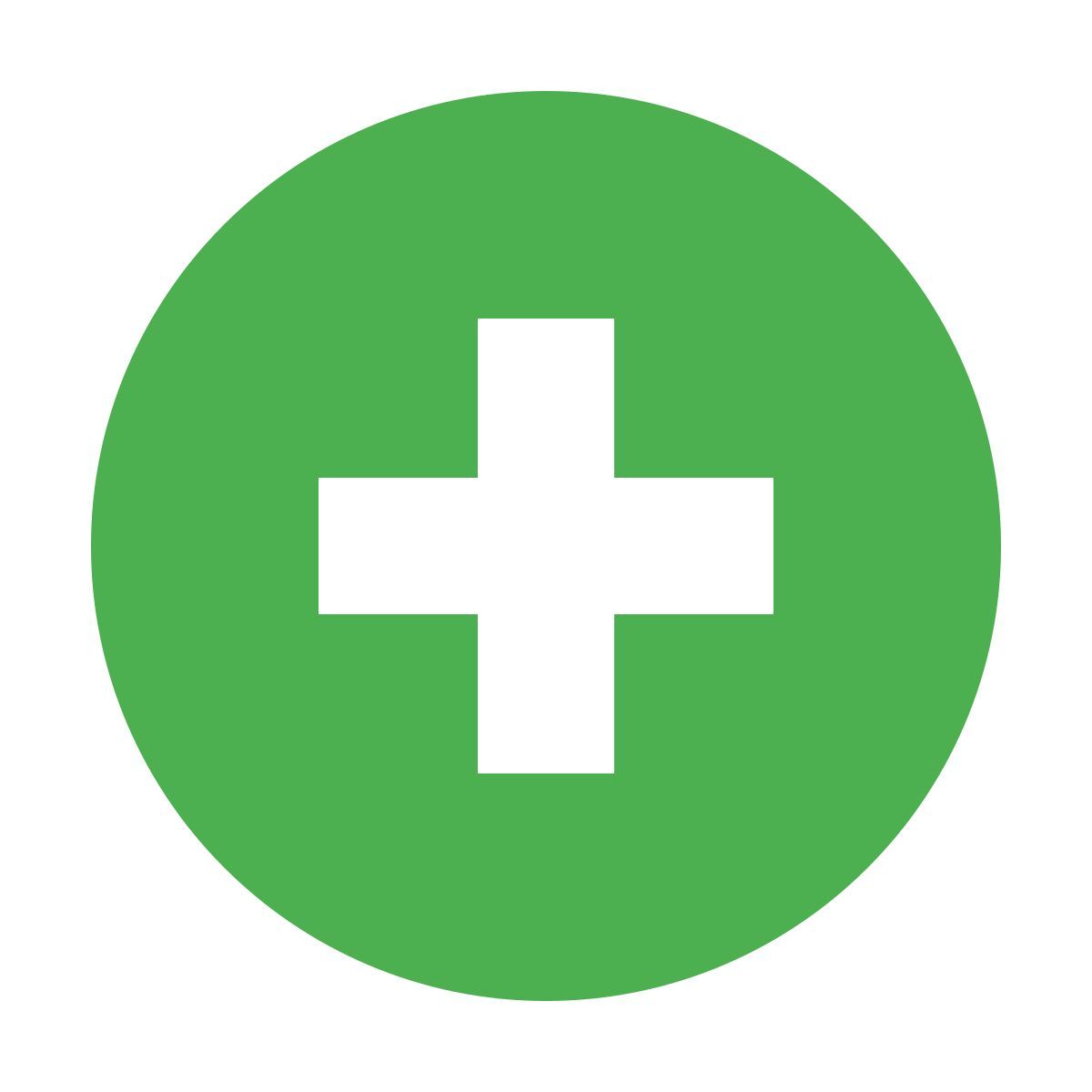 color style más icon