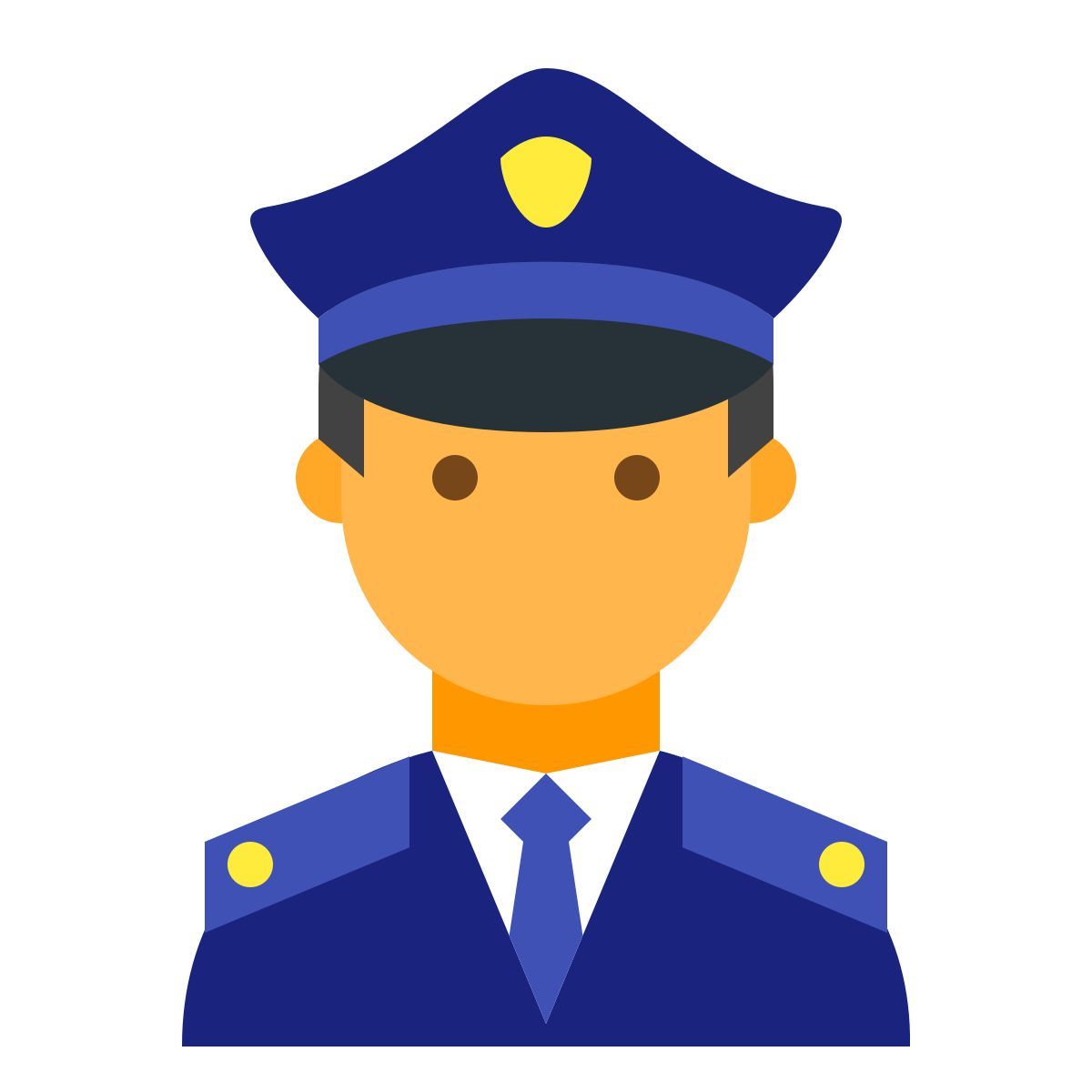 color style police icon