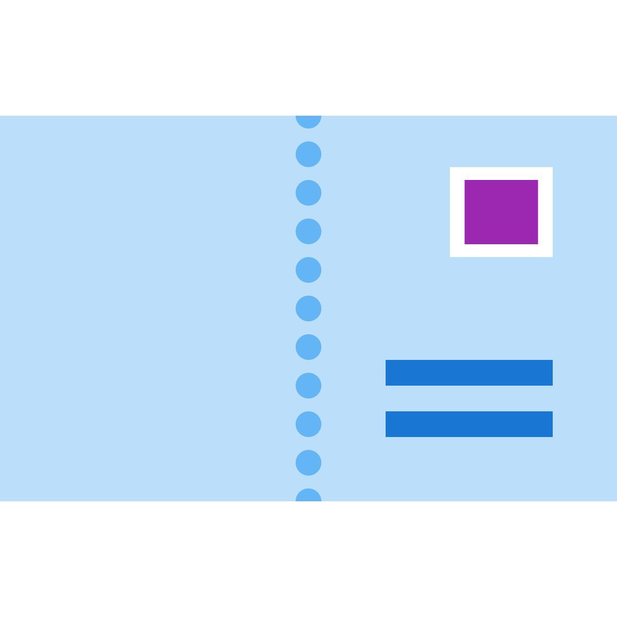 color style cartolina icon