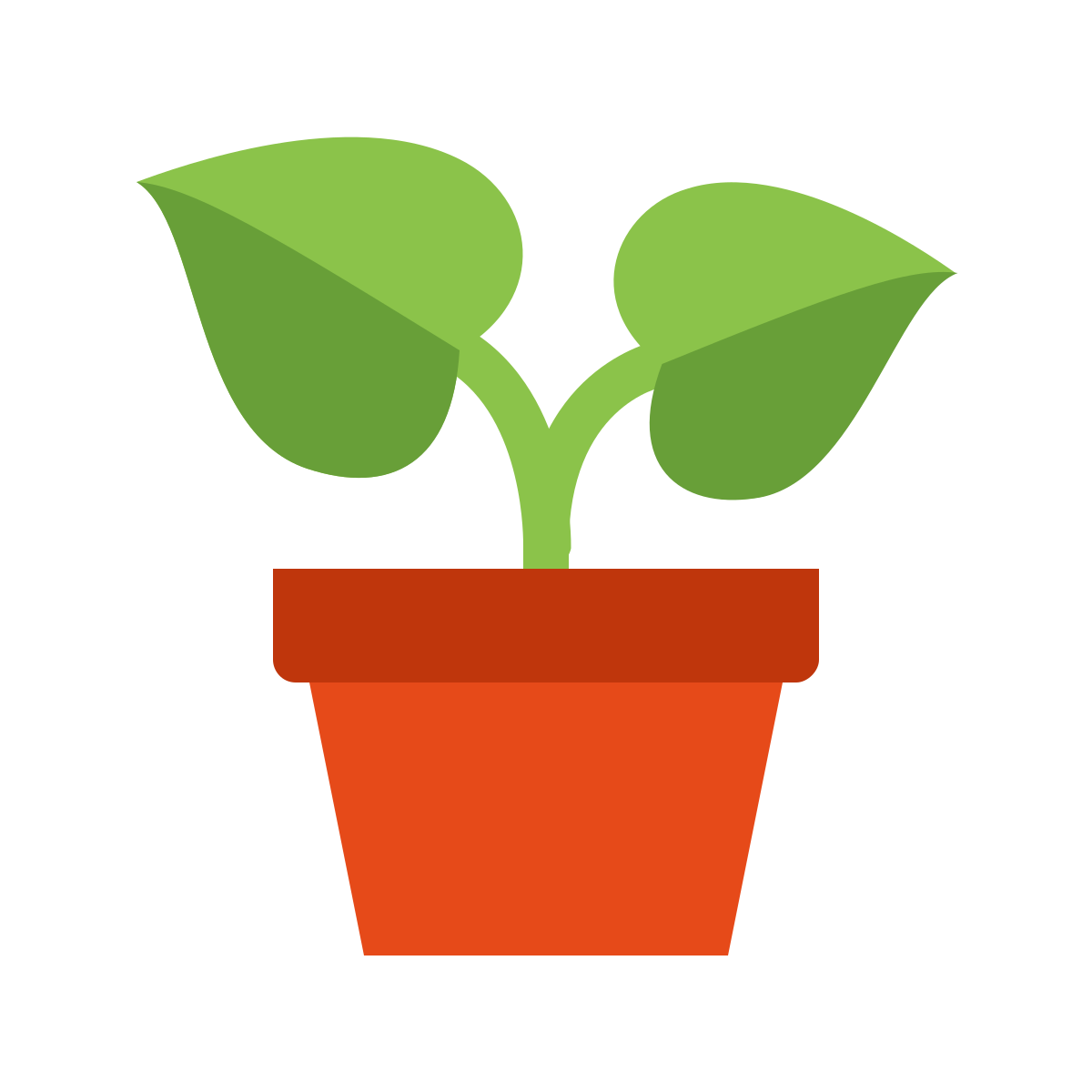 color style potted plant  v2 icon