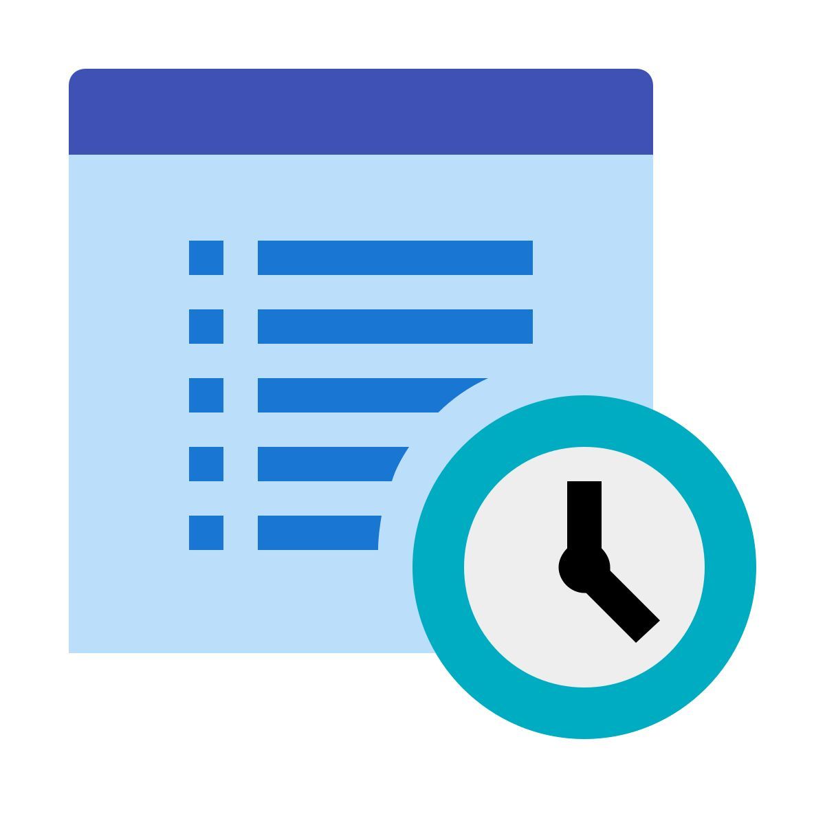 color style tiempo de propiedades icon