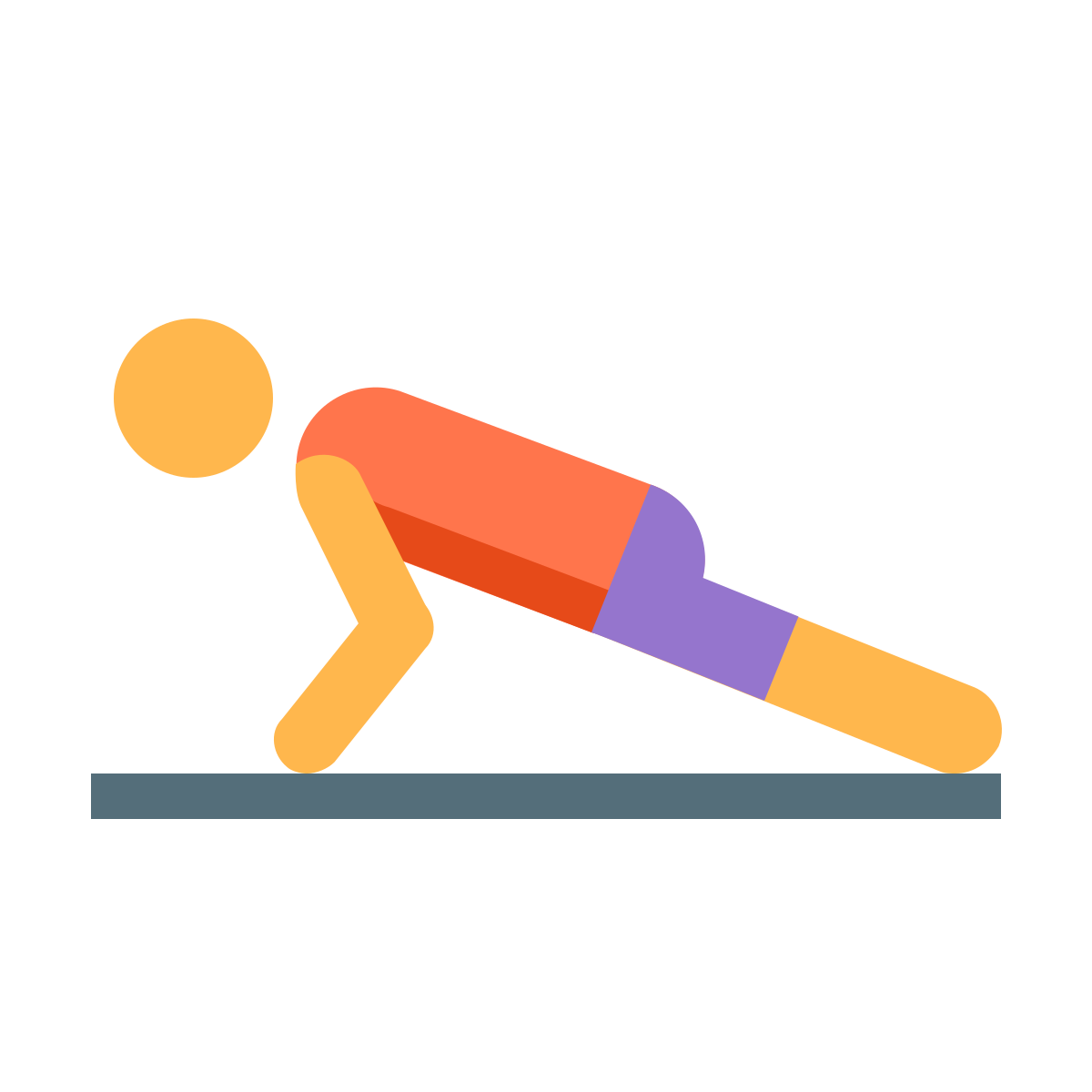color style pushups  v2 icon
