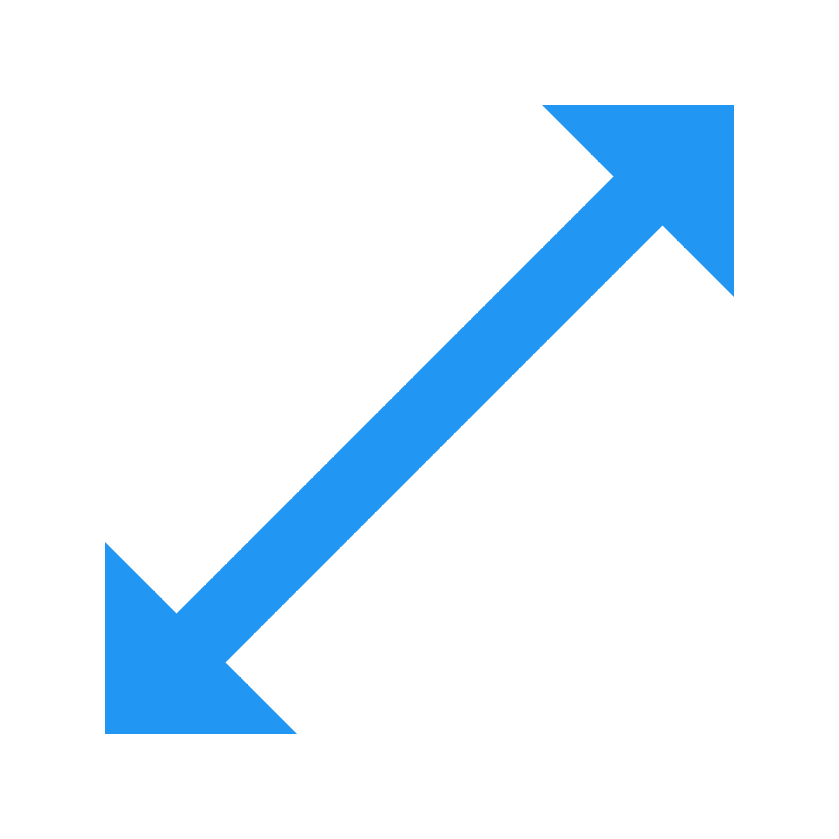 color style resize diagonal  v2 icon