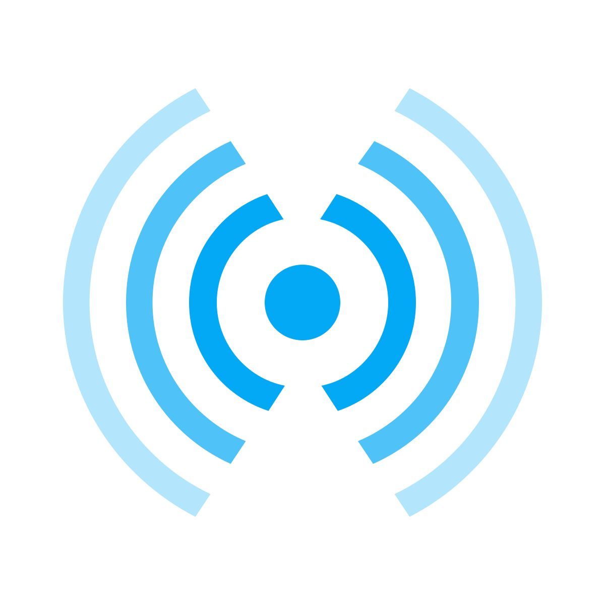 color style rfid signal icon