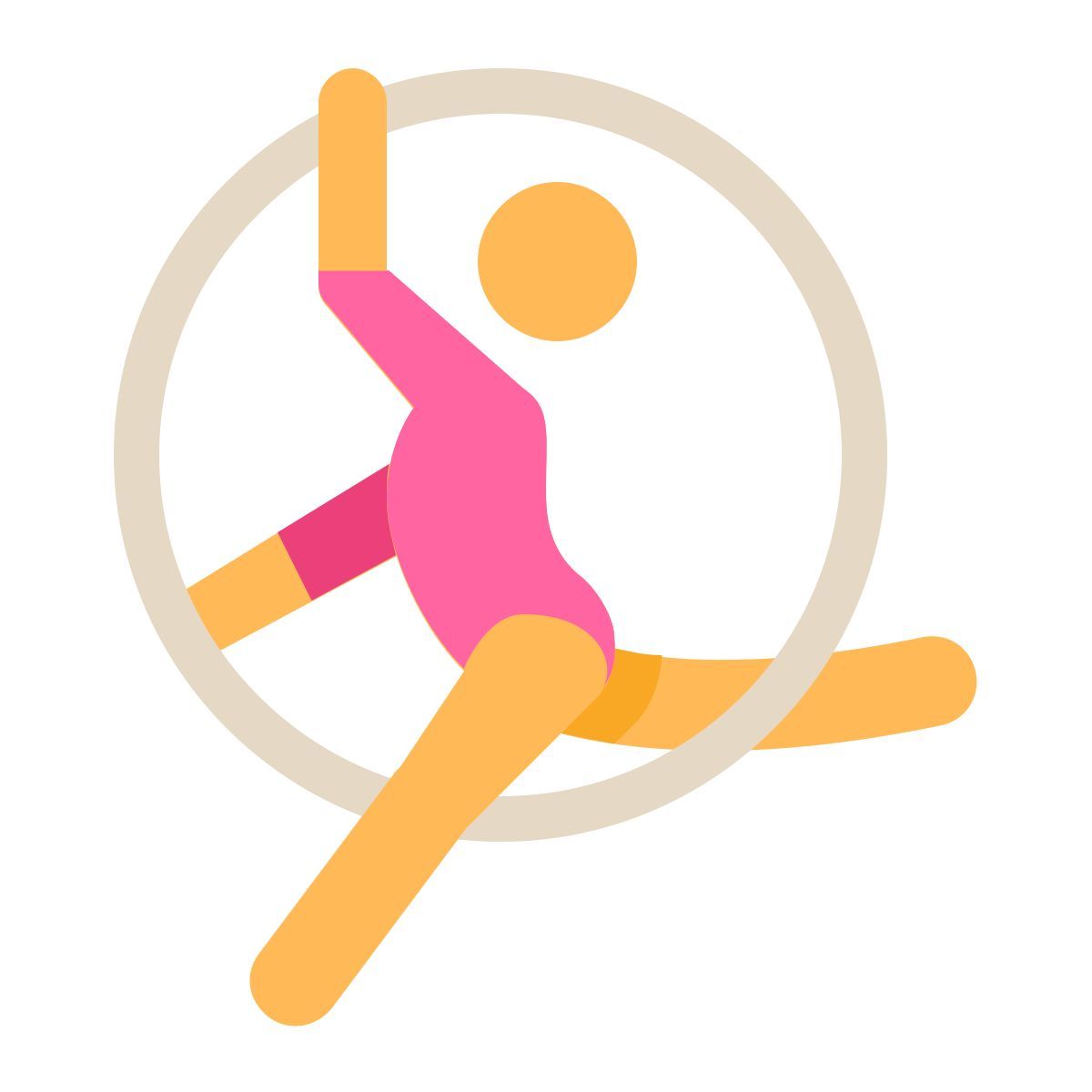 color style gimnasia rítmica icon