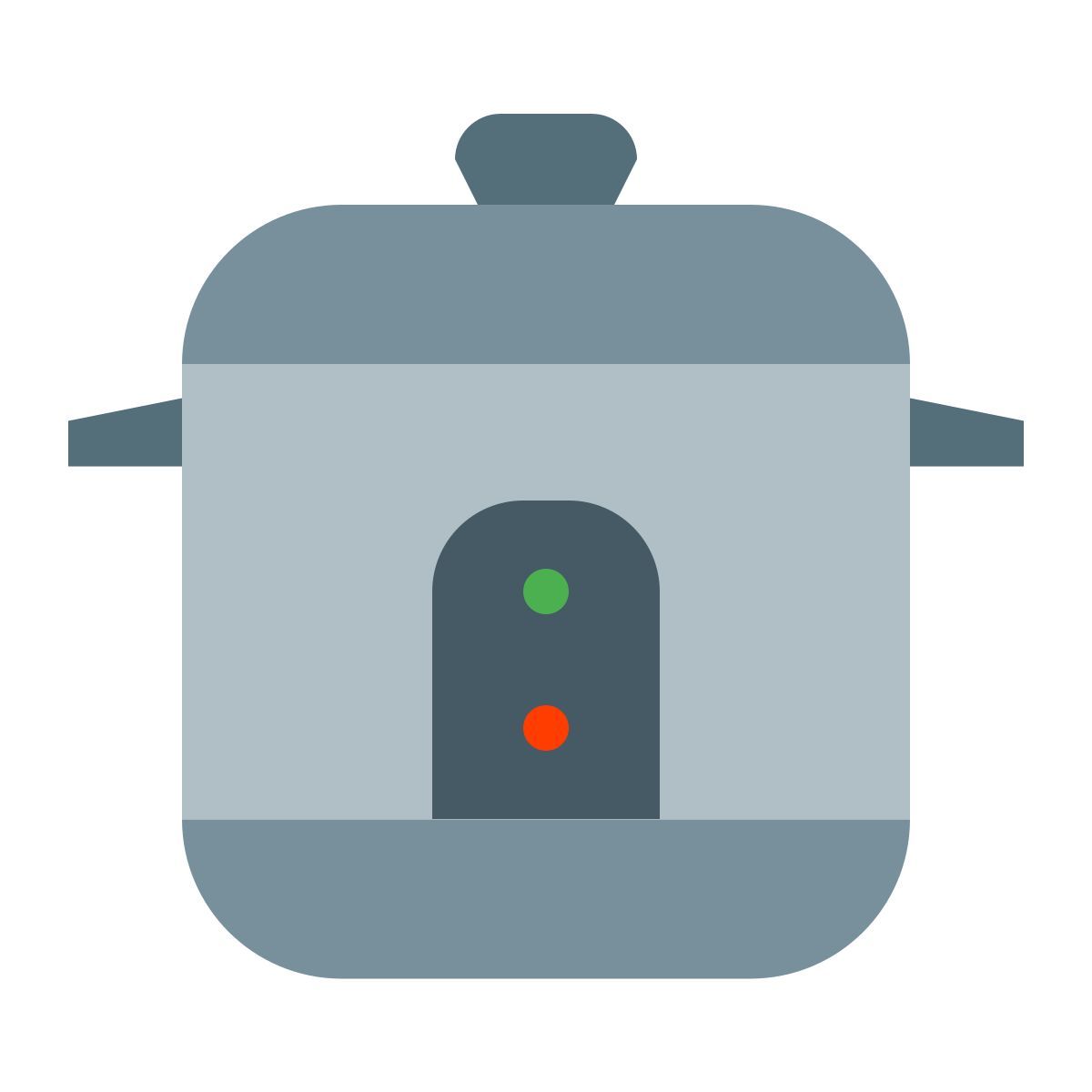 color style rice cooker icon