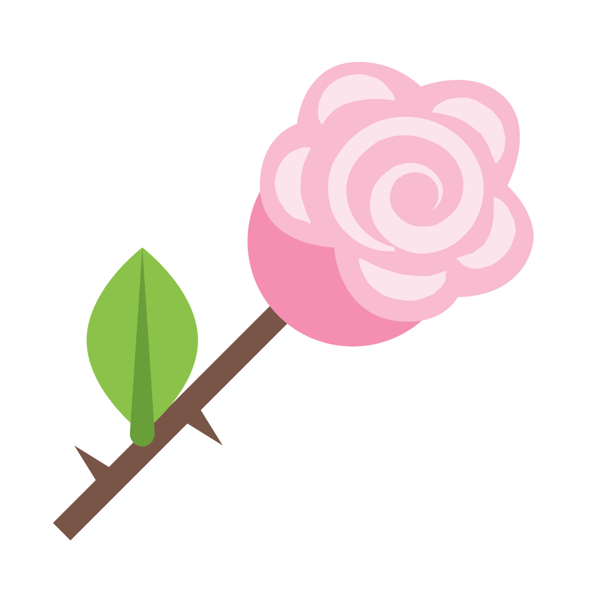 color style rose icon