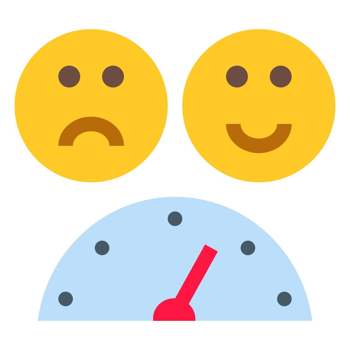 color style 만족 icon